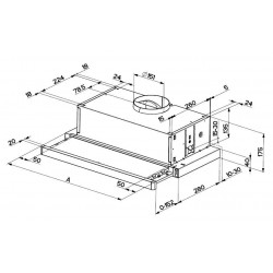 ΑΠΟΡΡΟΦΗΤΗΡΑΣ ΣΥΡΟΜΕΝΟΣ FABER FLEXA 60cm INOX by FRANKE