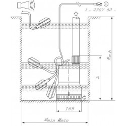 ΥΠΟΒΡΥΧΙΑ ΑΝΤΛΙΑ ΓΙΑ ΚΑΘΑΡΑ & OΜΒΡΙΑ ΝΕΡΑ TM 32/7-A WILO