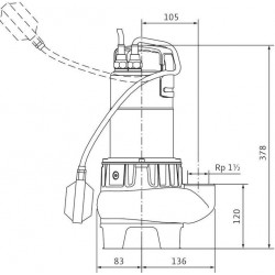 ΥΠΟΒΡΥΧΙΑ ΑΝΤΛΙΑ ΑΚΑΘΑΡΤΩΝ ΝΕΡΩΝ &  ΛΥΜΑΤΩΝ TC 40/10 WILO