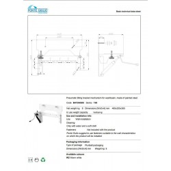 PONTE GIULIO 130 SERIES B41-DAS-16 ΠΝΕΥΜΑΤΙΚΟ ΣΤΗΡΙΞΗΣ ΜΕ ΛΕΒΙΕ