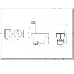 ΛΕΚΑΝΗ ΧΑΜΗΛΗΣ ΠΙΕΣΗΣ MONTANA NEW VITRUVIT WC PACK