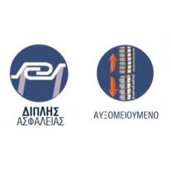 ΣΠΙΡ.ΛΟΥΤΡΟΥ INOΞ ΑΥΞΟΜΕΙΟΥΜΕΝΟ 175-220CM