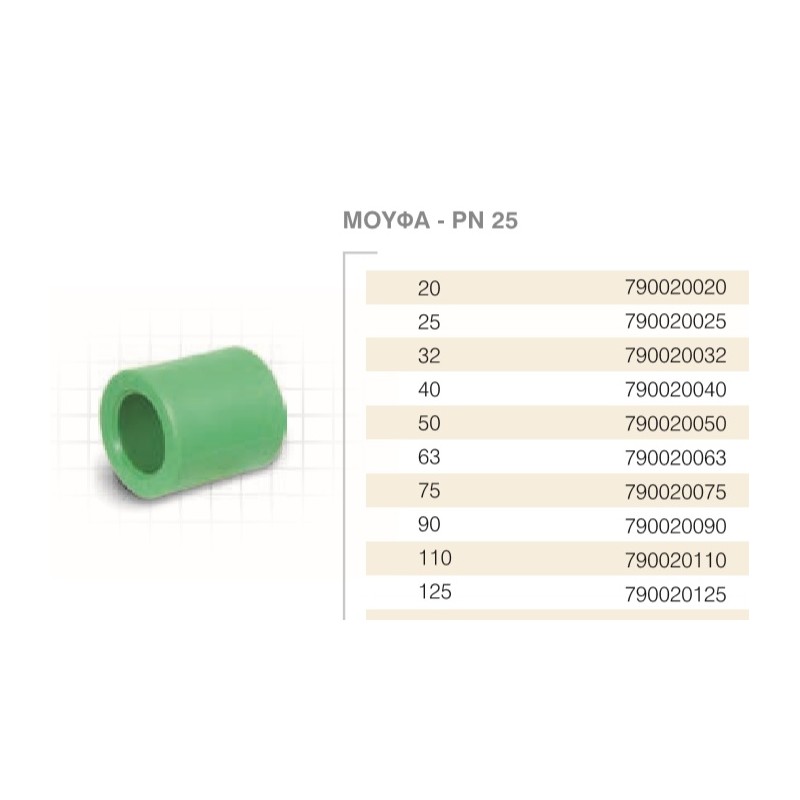 ΜΟΥΦΑ   75  PN25