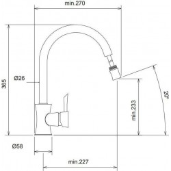 ΜΠΑΤΑΡΙΑ ΚΟΥΖΙΝΑΣ ΧΡΩΜΕ ΜΕ ΝΤΟΥΖ CARRON ZX 17781-100
