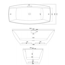 ΜΠΑΝΙΕΡΑ CARRONITE ΕΛΕΥΘΕΡΗΣ ΤΟΠΟΘΕΤΗΣΗΣ 191Χ91εκ 469C