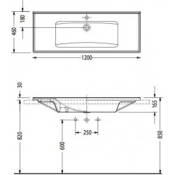 ΕΝΘΕΤΟΣ ΝΙΠΤΗΡΑΣ 120Χ46 SLIM SEREL 3039