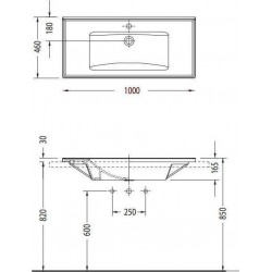 ΕΝΘΕΤΟΣ/ΚΡΕΜΑΣΤΟΣ ΝΙΠΤΗΡΑΣ 100Χ46 SLIM SEREL 3037