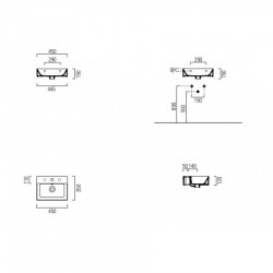 ΕΠΙΤΡΑΠΕΖΙΟΣ-ΚΡΕΜΑΣΤΟΣ ΝΙΠΤΗΡΑΣ 45Χ35 KUBE-X GSI 9485