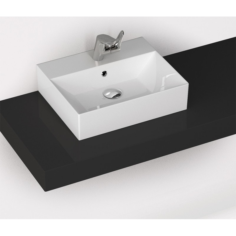 ΕΠΙΤΡΑΠΕΖΙΟΣ-ΚΡΕΜΑΣΤΟΣ ΝΙΠΤΗΡΑΣ 50Χ42 TETRA N BIANCO CERAMICA 32050