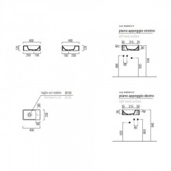 ΕΠΙΤΡΑΠΕΖΙΟΣ-ΚΡΕΜΑΣΤΟΣ ΝΙΠΤΗΡΑΣ 40Χ23 KUBE-X SLIM GSI 9484
