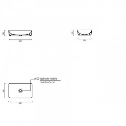 ΕΠΙΤΡΑΠΕΖΙΟΣ ΝΙΠΤΗΡΑΣ 60Χ38 SAND GSI 9036