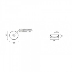 ΕΠΙΤΡΑΠΕΖΙΟΣ ΝΙΠΤΗΡΑΣ Φ40 KUBE-X SLIM GSI 9426