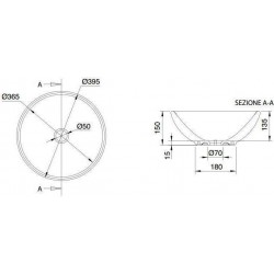 ΝΙΠΤΗΡΑΣ ΕΠΙΤΡΑΠΕΖΙΟΣ Φ39,5 SFERA SCARABEO 8009
