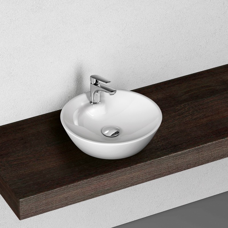 ΕΠΙΤΡΑΠΕΖΙΟΣ ΝΙΠΤΗΡΑΣ Φ45 BIANCO CERAMICA 33011