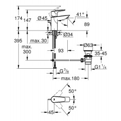 ΜΠΑΤΑΡΙΑ  ΝΙΠΤΗΡΟΣ BAUEDGE S GROHE 23328001