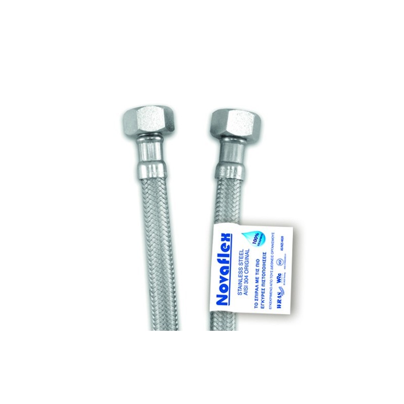 ΣΠΙΡΑΛ INOX NOVAFLEX ΘΗΛΥΚΟ-ΘΗΛΥΚΟ 1/2x1/2 35 cm VIOSPIRAL